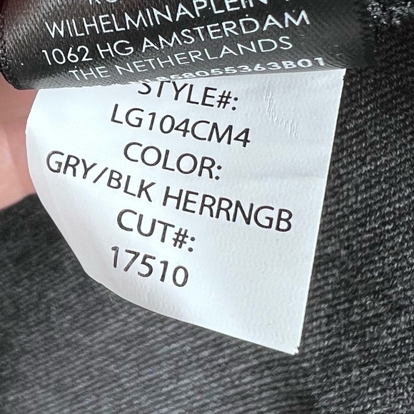 Liverpool Knit 2 button Blazer grey/black herringbone - Picture 4 of 9